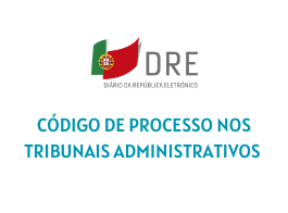 Código de Processo nos Tribunais Administrativos